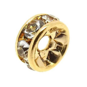 ANEL METAL STRASS 100un