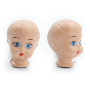 CABEÇA BONECA PLÁSTICA TEKINHA 10un