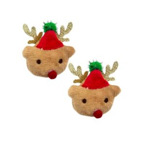 APLIQUE NATAL PELUCIA CERVO LDD-1012 10UN